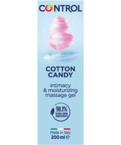 CONTROL - MASAJE GEL 3 EN 1 ALGODÓN DE AZÚCAR 200 ML