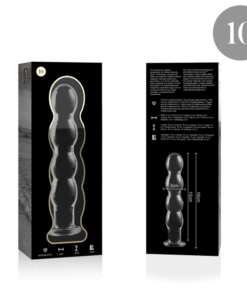 NEBULA SERIES BY IBIZA - MODELO 10 DILDO CRISTAL TRANSPARENTE 16.5 CM -O- 3.5 CM