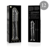 NEBULA SERIES BY IBIZA - MODELO 12 DILDO CRISTAL TRANSPARENTE 17 CM -O- 3.5 CM