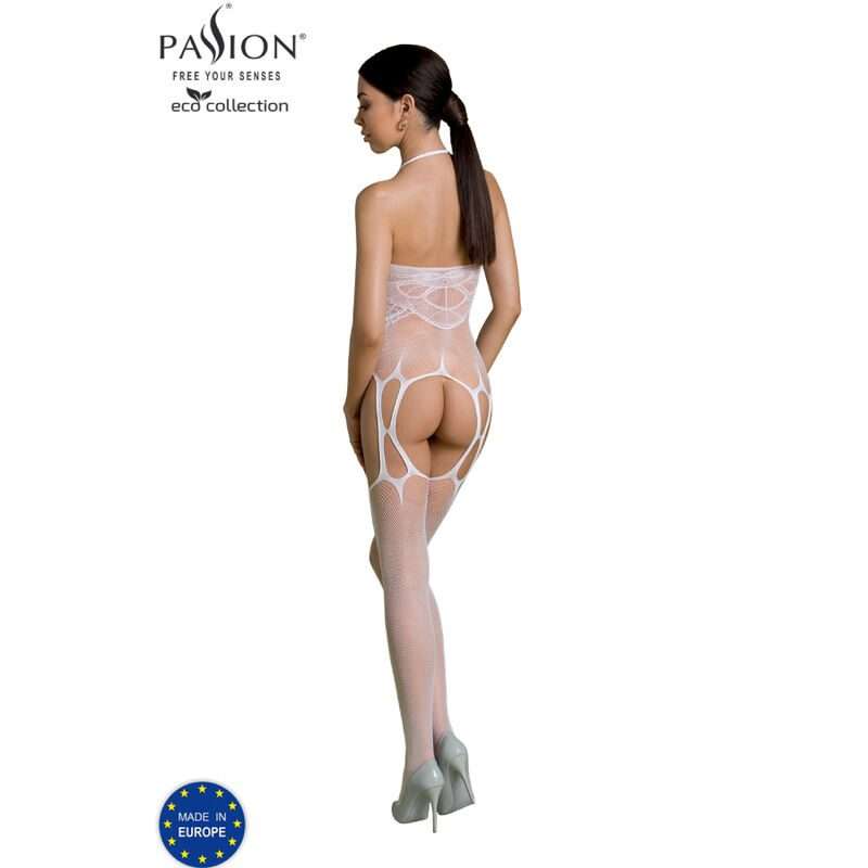 PASSION - ECO COLLECTION BODYSTOCKING ECO BS002 NEGRO - Imagen 2
