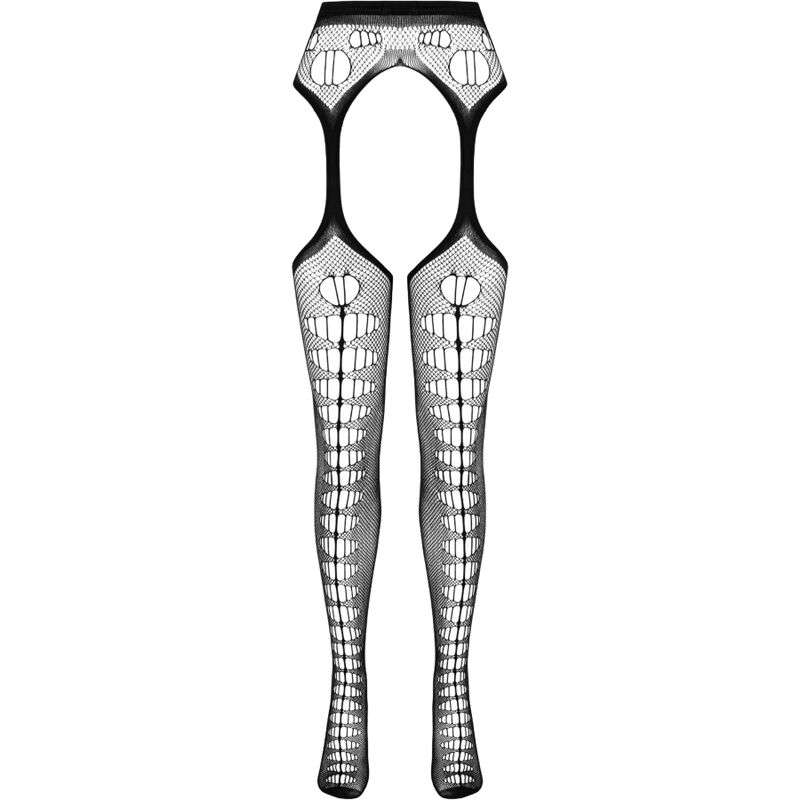 PASSION - ECO COLLECTION BODYSTOCKING ECO S008 NEGRO - Imagen 3