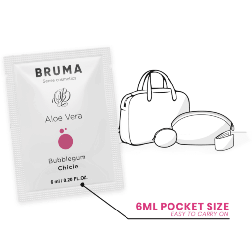 BRUMA - 6 ML GEL DESLIZANTE CON ALOE VERA SABOR A CHICLE - Imagen 3
