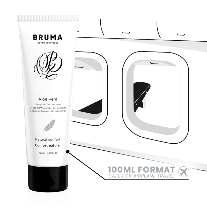 BRUMA - GEL DESLIZANTE CON ALOE VERA CONFORT NATURAL 100 ML - Imagen 3