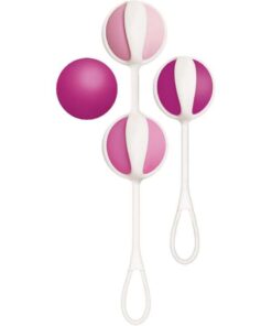 G-VIBE - SET 4 GEISHA BALLS MINI MORADO