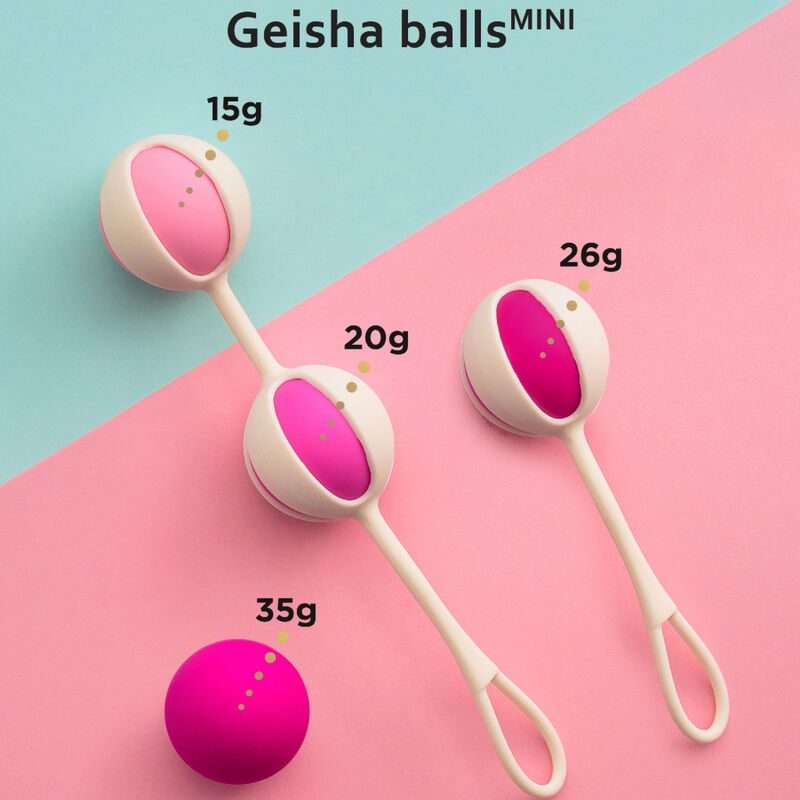 G-VIBE - SET 4 GEISHA BALLS MINI MORADO - Imagen 2