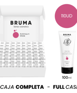 MOQ 110 - BRUMA GEL DESLIZANTE CON ALOE VERA SABOR A CHICLE - 100 ML