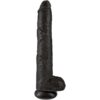 KING COCK – CLEAR PENE REALÍSTICO 15.5 CM TRANSPARENTE