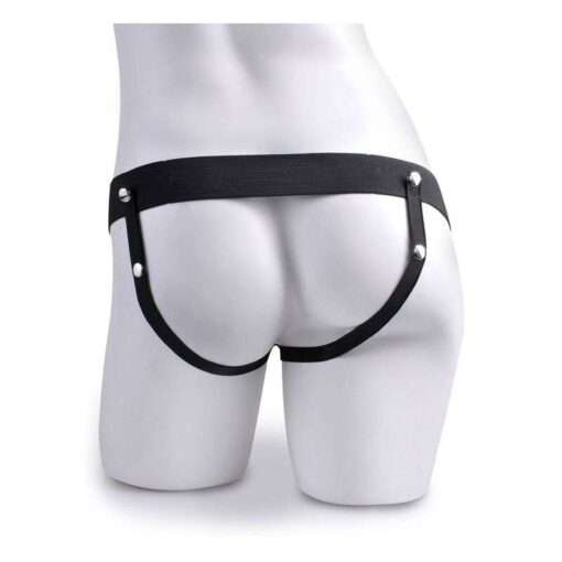 FETISH FANTASY SERIES - ARNÉS AJUSTABLE PENE REALÍSTICO CON TESTÍCULOS SQUIRTING 19 CM - Imagen 4