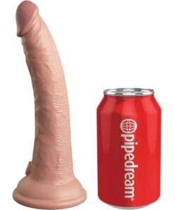 KING COCK - ÉLITE DILDO REALÍSTICO SILICONA 17.8 CM