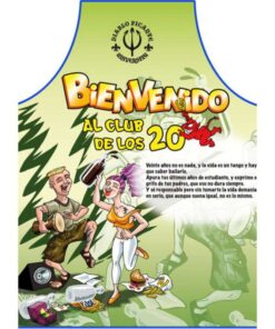 DIABLO PICANTE - DELANTAL 20 AÑOS TEXTO ESPAÑOL