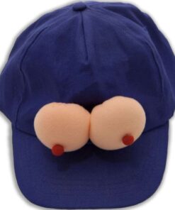 DIABLO PICANTE - GORRA CON TETAS AZUL