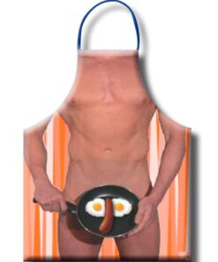 DIABLO PICANTE - DELANTAL HUEVOS FRITOS HOMBRE