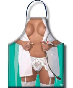 DIABLO PICANTE - DELANTAL ENFERMERA MUJER