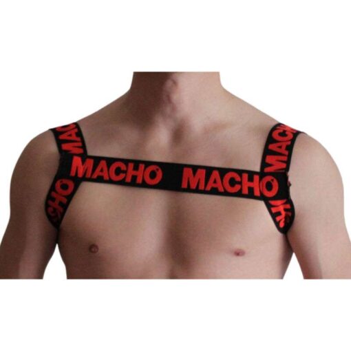 MACHO - ARNÉS DOBLE ROJO