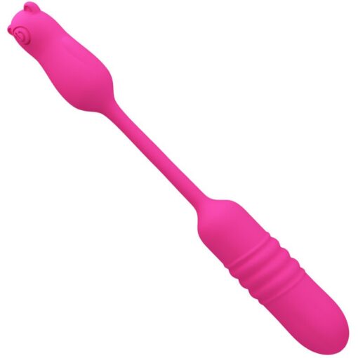 PRETTY LOVE - NOBIKUMA BALA VIBRADORA DE SILICONA ROSA - Imagen 4