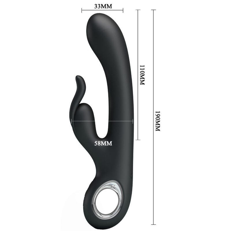 PRETTY LOVE - CARINA VIBRADOR ESTIMULADOR DE CLITORIS Y PUNTO G - Imagen 4