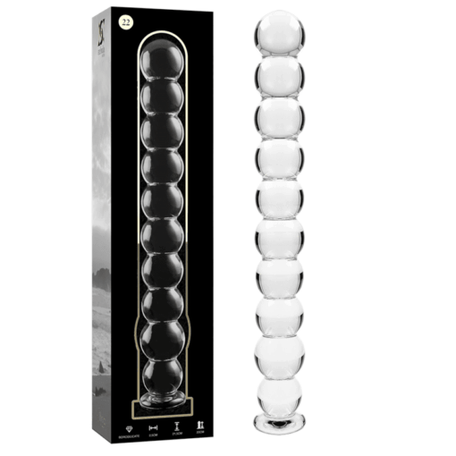 NEBULA SERIES BY IBIZA - MODELO 22 DILDO CRISTAL TRANSPARENTE 21.5 CM -O- 2.5 CM - Imagen 2