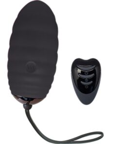 ADRIEN LASTIC - OCEAN BREEZE 2.0 HUEVO VIBRADOR RECARGABLE CONTROL REMOTO NEGRO