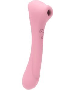 FEMINTIMATE - DAISY MASSAGER SUCCIONADOR Y VIBRADOR ROSA