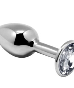 ALIVE - ANAL PLEASURE MINI PLUG METAL BLANCO TALLA L