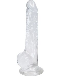 ALIVE - LUSTY PENE REALISTICO TRANSPARENTE 18 CM