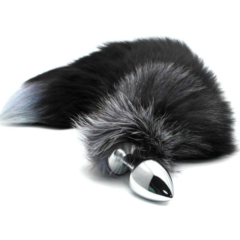 ALIVE - ANAL PLEASURE PLUG METAL COLA DE ZORRO TALLA S - Imagen 3