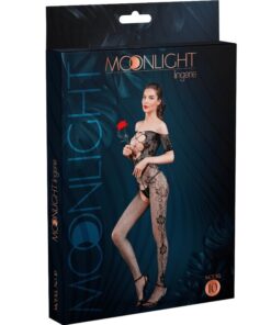 MOONLIGHT - MODELO 10 BODYSTOCKING NEGRO TALLA UNICA