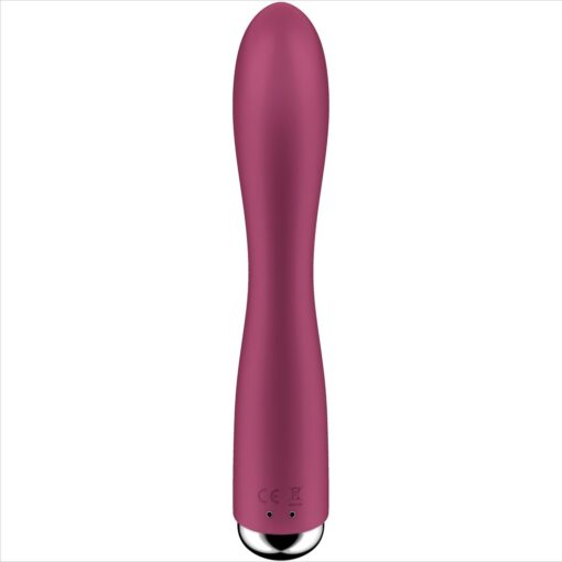 SATISFYER - SPINNING RABBIT 1 ESTIMULACION CLITORIS Y PUNTO G ROJO - Imagen 3