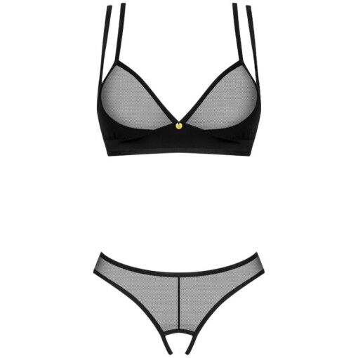 OBSESSIVE - NESARI SET DOS PIEZAS CROTCHLESS XS/S - Imagen 5