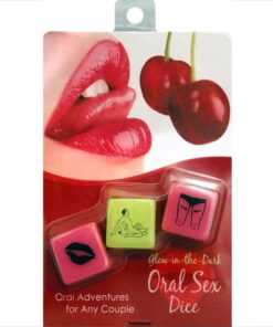 KHEPER GAMES - JUEGO DADOS SEXUALES ORAL CON BRILLO EN LA OCURIDAD