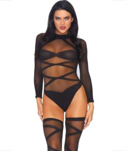 LEG AVENUE - SET 2 PIEZAS BODY + MEDIAS