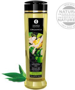 SHUNGA - ACEITE DE MASAJE ORGANICO TE VERDE 240 ML