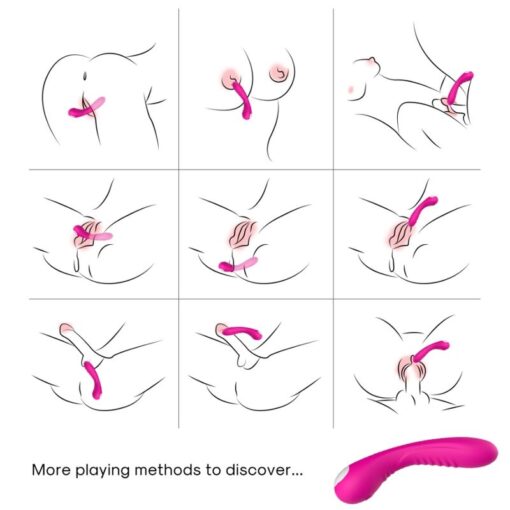 ARMONY - LEGEND VIBRADOR SILICONA FUCSIA - Imagen 4