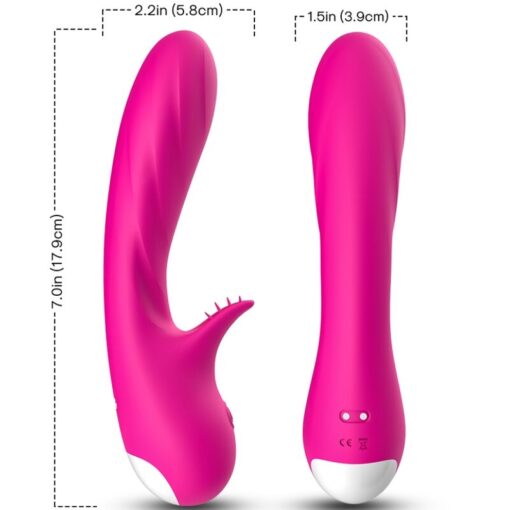 ARMONY - ROMANCE VIBRADOR CON ESTIMULADOR FUCSIA - Imagen 3