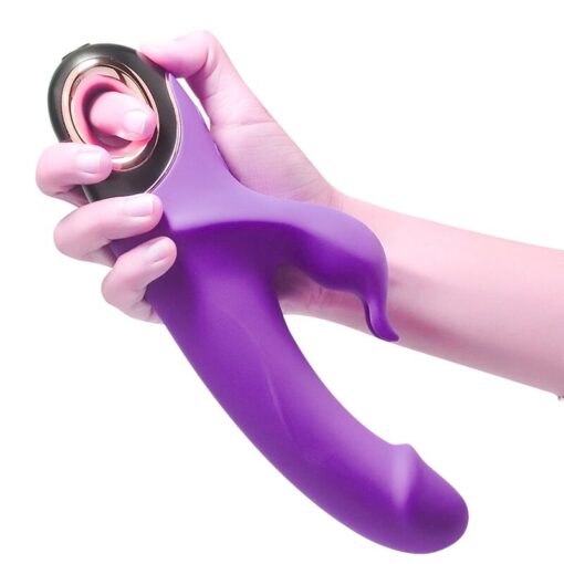 ARMONY - METEROR DILDO VIBRADOR RABBIT VIOLETA - Imagen 4