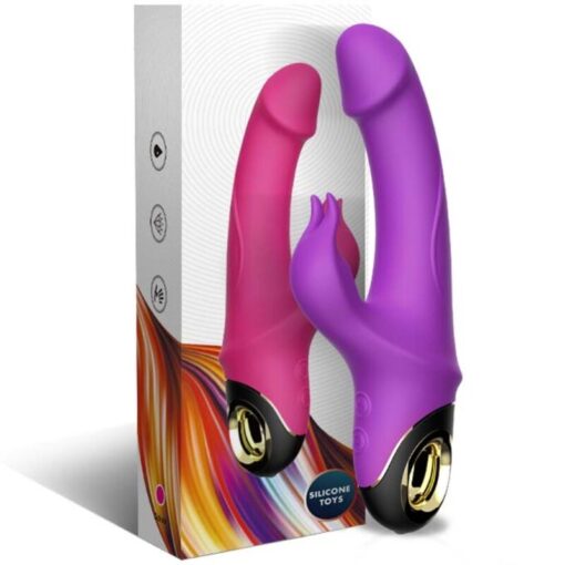 ARMONY - METEROR DILDO VIBRADOR RABBIT VIOLETA - Imagen 5
