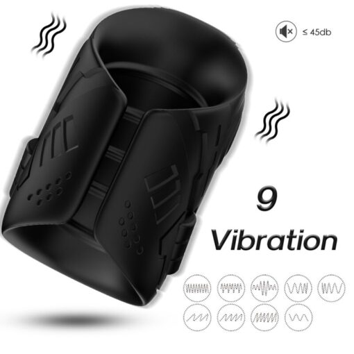 ARMONY - MASTURBATOR  VIBRADOR NEGRO - Imagen 2