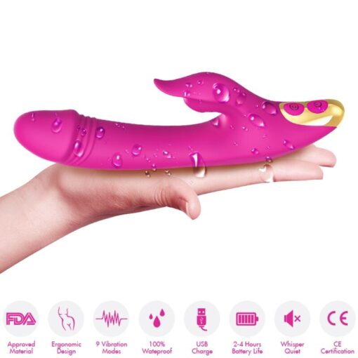 ARMONY - AMANT SUCCIONADOR CLÍTORIS  PUNTO G FUCSIA - Imagen 2