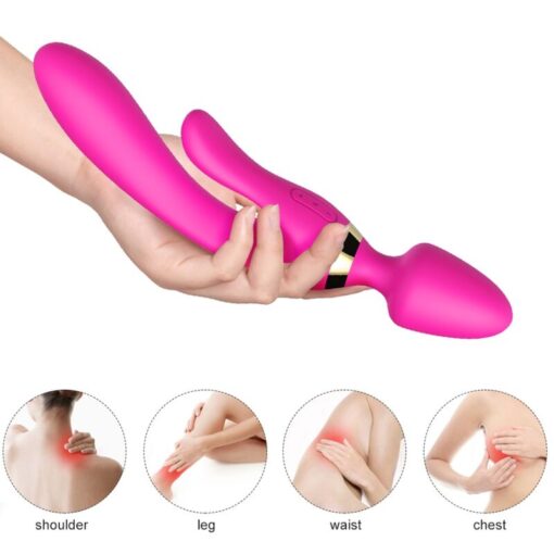 ARMONY - MASAJEADOR  VIBRADOR RABBIT FUCSIA - Imagen 4