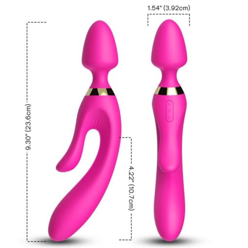 ARMONY - MASAJEADOR  VIBRADOR RABBIT FUCSIA - Imagen 3