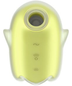 SATISFYER - GLOWING GHOST AIR PULSE  VIBRADOR AMARILLO