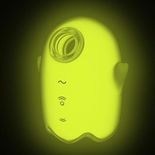 SATISFYER - GLOWING GHOST AIR PULSE  VIBRADOR AMARILLO - Imagen 5