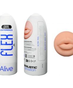 ALIVE - FLEX MASTURBADOR MASCULINO BOCA TALLA M
