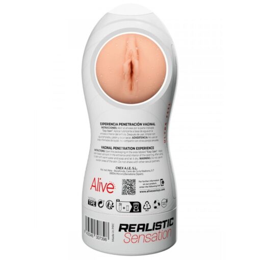ALIVE - MAXI FLEX MASTURBADOR MASCULINO VAGINA TALLA L - Imagen 4