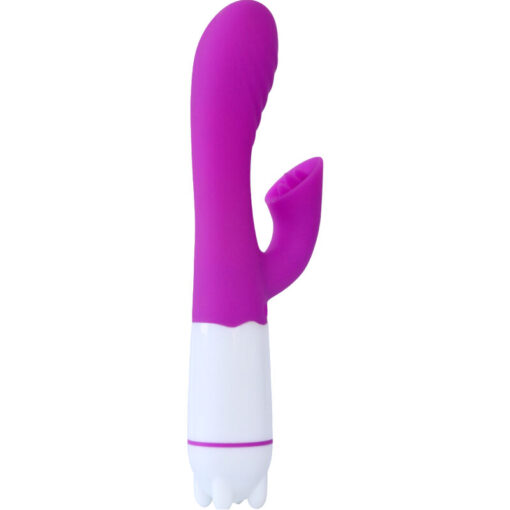 ARMONY - HAPPY VIBRADOR  ESTIMULADOR CON LENGUA RECARGABLE VIOLETA - Imagen 2