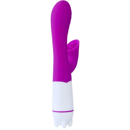 ARMONY - HAPPY VIBRADOR  ESTIMULADOR CON LENGUA RECARGABLE VIOLETA - Imagen 4