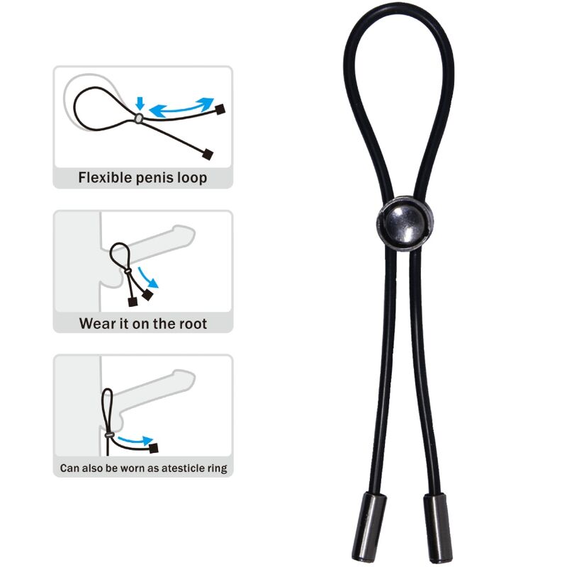 PRETTY LOVE - CUERDA ANILLO PENE Y TESTÍCULOS - Imagen 3