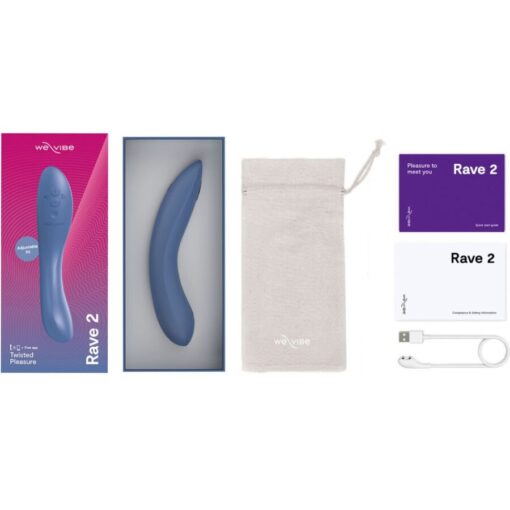 WE-VIBE - RAVE 2 VIBRADOR PUNTO G AZUL - Imagen 4