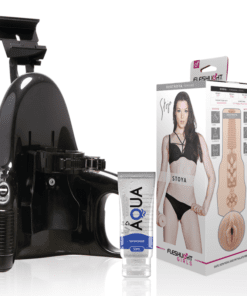 FLESHLIGHT - VAGINA STOYA DESTROYA + UNIVERSAL LAUNCH + LUBRICANTE AQUA QUALITY 50 ML