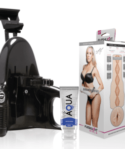 FLESHLIGHT - BRANDI LOVE VAGINA + UNIVERSAL LAUNCH + LUBRICANTE AQUA QUALITY 50 ML